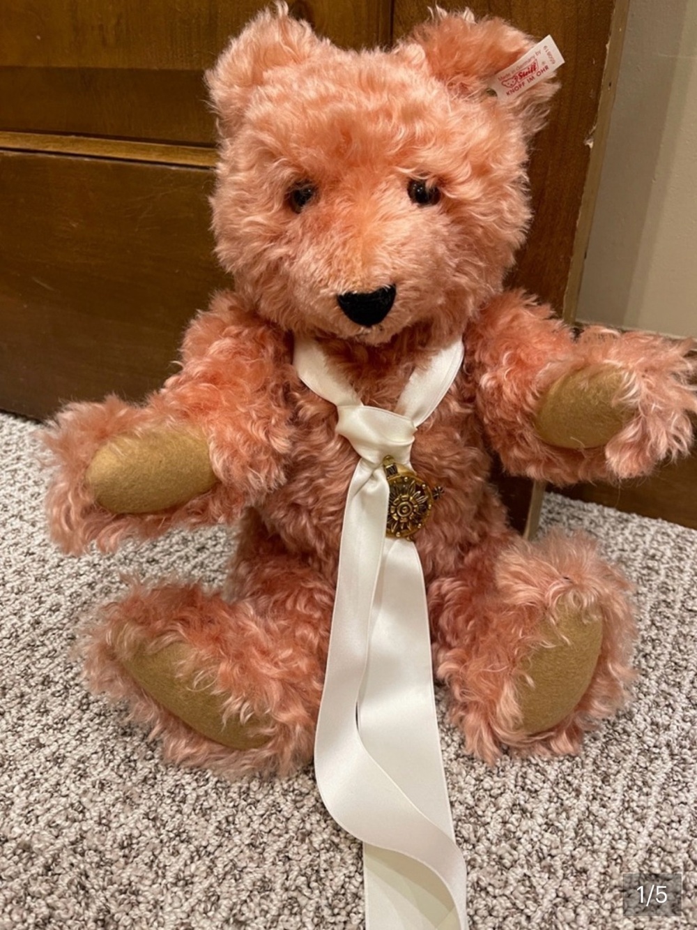 Steiff Original Teddy Bear Vintage Mohair